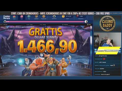 The Viking unleashed top 5 BIG WINS – Record win on slot