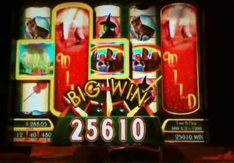 SUPER BIG WIN!  RUBY SLIPPERS slot machine (Max Bet!)