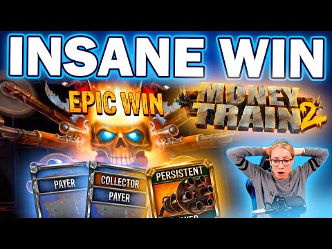 INSANE MEGA WIN ON THE NEW MONEY TRAIN 2 SLOT BY RELAX GAMING