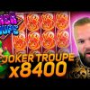 ClassyBeef New Record Win 70.000€ on Joker Troupe slot – TOP 5 Biggest wins of the week