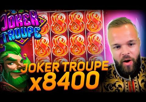 ClassyBeef New Record Win 70.000€ on Joker Troupe slot – TOP 5 Biggest wins of the week