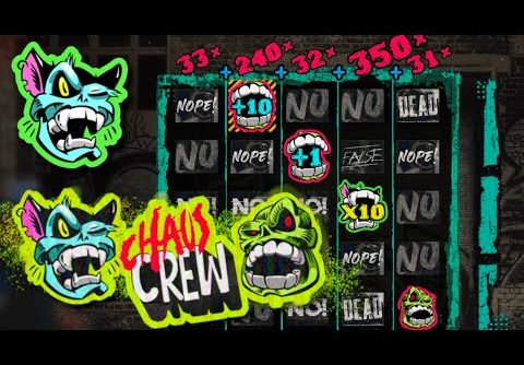 x??? win / Chaos Crew big wins & free spins compilation!