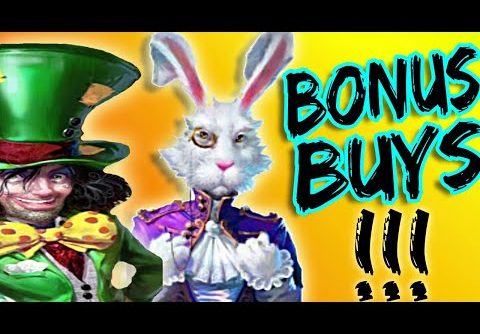 WHITE RABBIT SLOT!! BONUS BUYS!! CAN WE GET A BIG WIN AGAIN?? €500 EURO BUYS!! RETRIGGER??