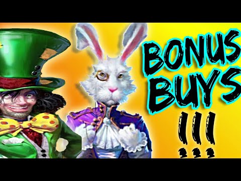 WHITE RABBIT SLOT!! BONUS BUYS!! CAN WE GET A BIG WIN AGAIN?? €500 EURO BUYS!! RETRIGGER??