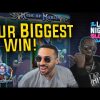 Our BIGGEST WIN! €10 – €4700!  Rise of Merlin | The Late Night Slots