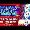 Celestial Temple Slot – 500+ Free Games, 9 Re-Triggers, Mega Big Win!!!