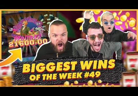 BIGGEST WINS OF THE WEEK 49! INSANE BIG WINS on Online Slots! TWITCH HIGHLIGHTS!