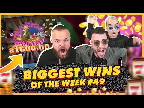 BIGGEST WINS OF THE WEEK 49! INSANE BIG WINS on Online Slots! TWITCH HIGHLIGHTS!