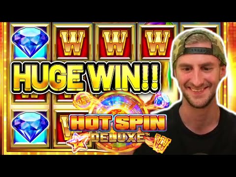 HUGE WIN!! HOT SPIN DELUXE BIG WIN – Casino Slot from CasinoDaddys stream