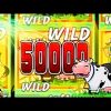 MOOLAH RE-TRIGGER!!! RARE!!! MEGA WIN on Invaders Return From The Planet Moolah In San Manuel CASINO