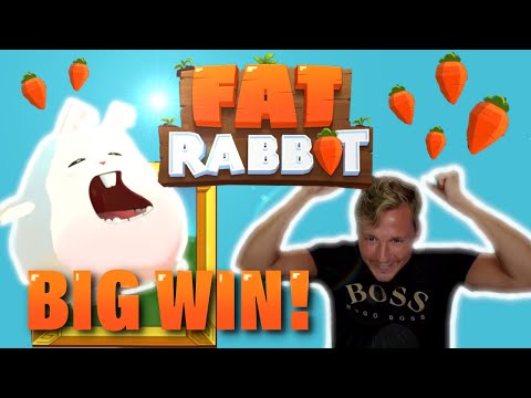 HUGE WIN! FAT RABBIT BIG WIN – CASINO Slot from CasinoDaddys LIVE STREAM (OLD WIN)