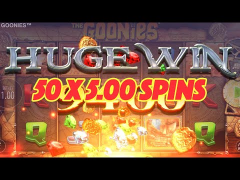 The Goonies™ Slot by Blueprint (HUGE WIN) – 50 x 5.00 Spins!