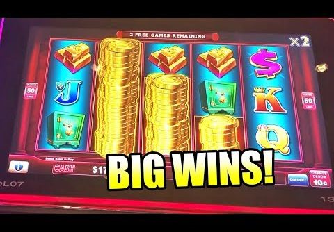 BIG WINS: High Limit Lock it Link + Emerald City slot