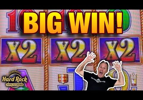 Buffalo Gold Slot Machine Bonus Big Win Max Bet at $12 a Spin @ Tampa Hard Rock Casino