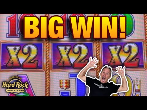 Buffalo Gold Slot Machine Bonus Big Win Max Bet at $12 a Spin @ Tampa Hard Rock Casino