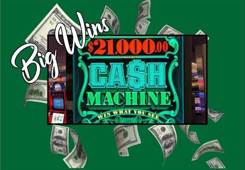 Cash Machine High Limit Slot! $20 BET 💰Great Win 💰BETTER THAN A HANDPAY!