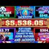 I WAS BROKE… HUGE EPIC COMEBACK on WONDER 4 JACKPOTS SLOT POKIE PECHANGA CASINO