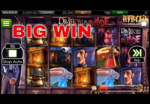 Big Win Slot Machine in Online Casino | Dr. Jekyll and Mr. Hyde | AFBCash