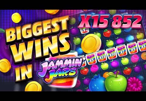 TOP 5 Biggest Wins in Jammin Jars slot