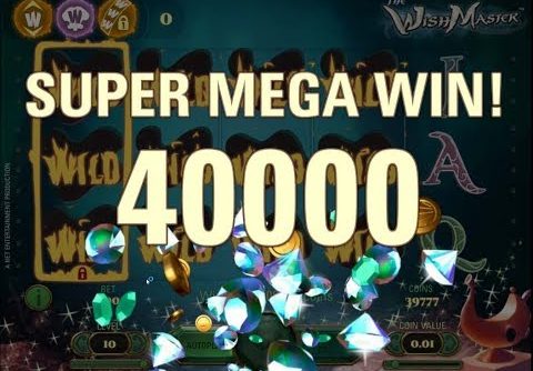 Wishmaster Slot – Super Mega Win – NetEnt