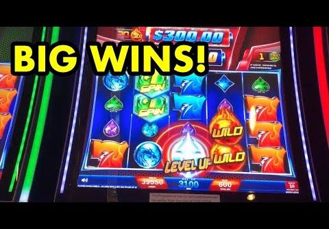 BIG WINS on Wild Fury and Buffalo Gold Slot Machines