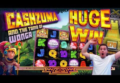 HUGE WINS on Cashzuma Slot – £2 Bet