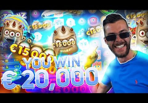 Streamer Big win 20.000€ on Reactoonz Slot – Top 5 Biggest Wins of week