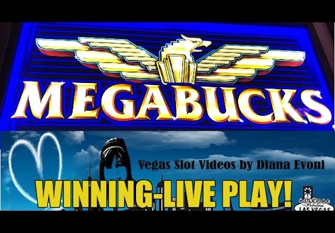 MEGABUCKS SLOT MACHINE-WINNING!-LIVE PLAY