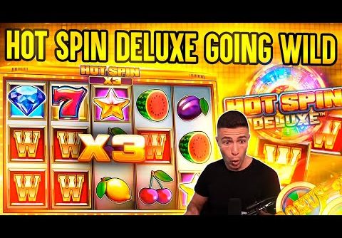 5 SPINS – 5 WILDS ON HOT SPIN DELUXE 🎰 BIG WIN ON ISOFTBET ONLINE SLOT MACHINE