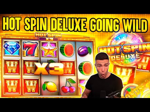 5 SPINS – 5 WILDS ON HOT SPIN DELUXE 🎰 BIG WIN ON ISOFTBET ONLINE SLOT MACHINE