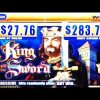 The King and the Sword Slot Bonus – Mega Big Win, Kings & Wilds!!!
