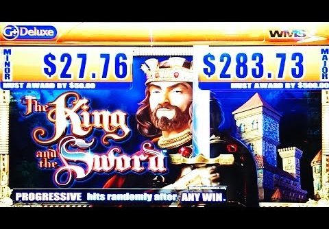 The King and the Sword Slot Bonus – Mega Big Win, Kings & Wilds!!!