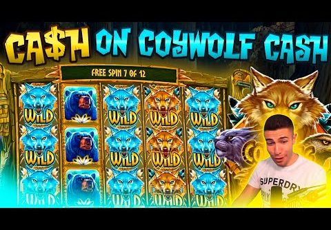 CRAZY CASH ON COYWOLF CASH BONUS | BIG WIN ON PLAY N GO ONLINE SLOT MACHINE