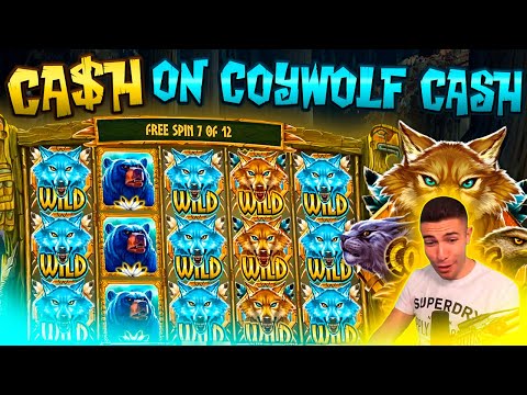 CRAZY CASH ON COYWOLF CASH BONUS | BIG WIN ON PLAY N GO ONLINE SLOT MACHINE