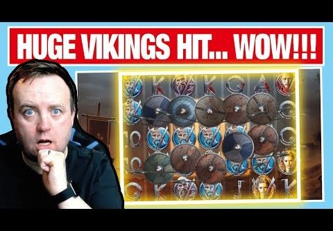 HUGE WIN on VIKINGS SLOT !!!