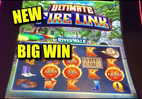BIG WIN: Ultimate Fire Link Riverwalk (NEW SLOT).