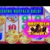 CRUSHING Buffalo Gold Slot Machine! Wild Battle for the SUPER BIG WIN!