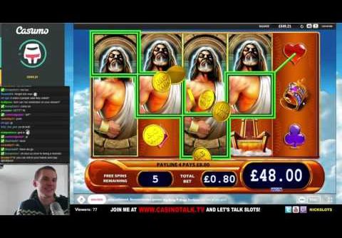 SUPER MEGA WIN On Kronos Slot – £0.80 Bet