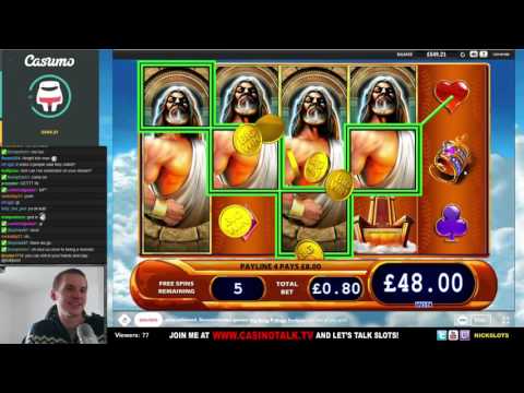 SUPER MEGA WIN On Kronos Slot – £0.80 Bet