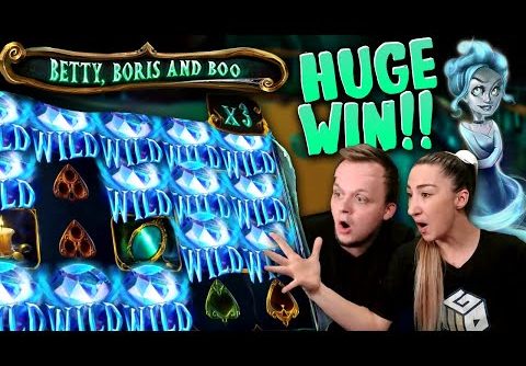 SUPER BIG WIN on Betty, Boris and Boo Slot!