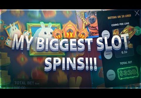 300€ SPIN BONUS!? My biggest slot spins!! ( Raw balance )