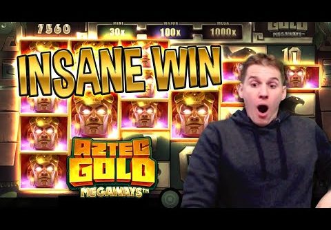 INSANE WIN on Aztec Gold Megaways Slot – £6 Bet