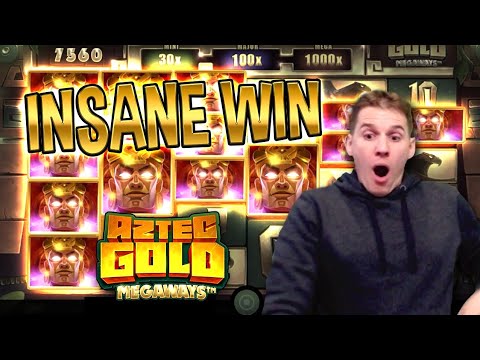 INSANE WIN on Aztec Gold Megaways Slot – £6 Bet