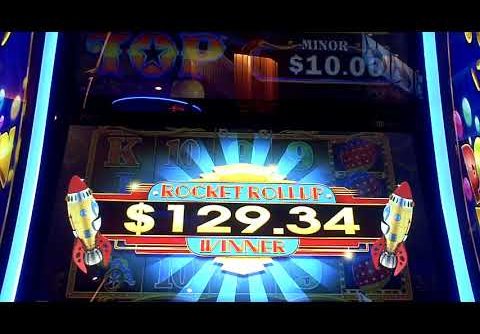 Big Top Slot Machine Rocket Roller BIG WIN Bonus