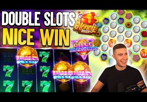 HONEY RUSH & DISCO DIAMONDS DOUBLE BONUS 🎰 BIG WINS ON PLAY N GO ONLINE SLOT MACHINE