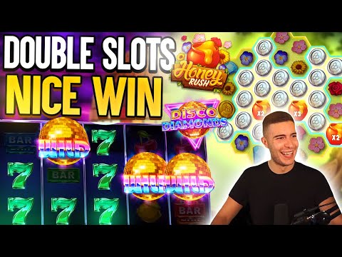 HONEY RUSH & DISCO DIAMONDS DOUBLE BONUS 🎰 BIG WINS ON PLAY N GO ONLINE SLOT MACHINE