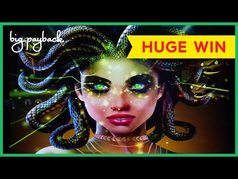 HUGE WIN! Medusa Unleashed Slot – I CRUSHED IT!!