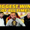 BIGGEST WINS OF ALL TIME! BIG ONLINE SLOT WIN COMPILATION!