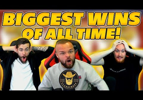 BIGGEST WINS OF ALL TIME! BIG ONLINE SLOT WIN COMPILATION!