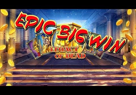 LEGACY OF DEAD. EPIC BIG WIN!!! My biggest win at this slot -Play’nGo-